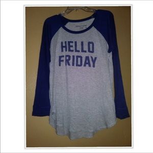 Baseball tee , Friday ❗️